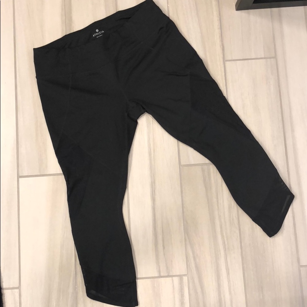 Athleta Mesh Detail Leggings